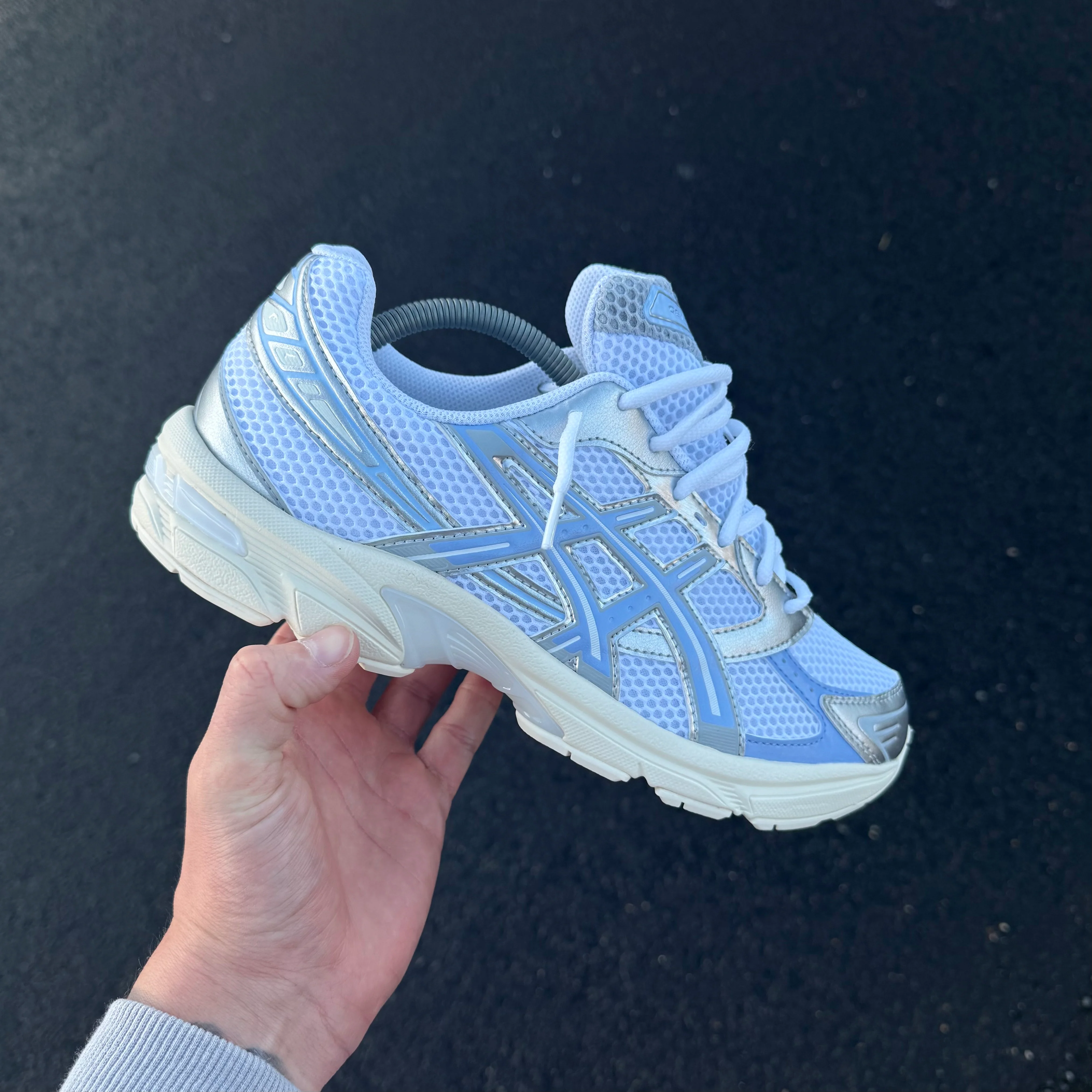 ASICS GEL 1130 TRAINER - WHITE LIGHT SAPPHIRE - Image 3
