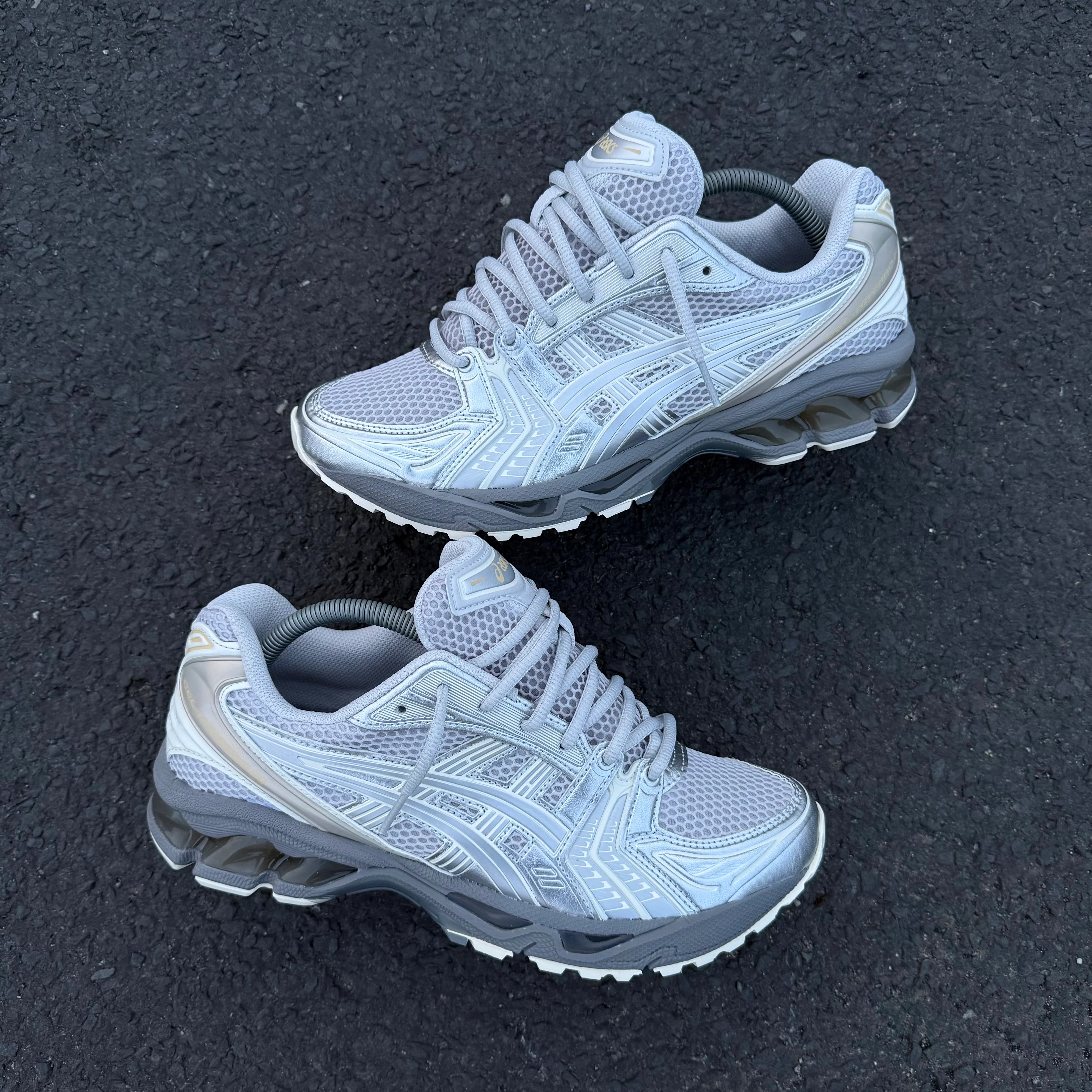 ASICS GEL-KAYANO 14 TRAINER - CONCRETE PURE SILVER