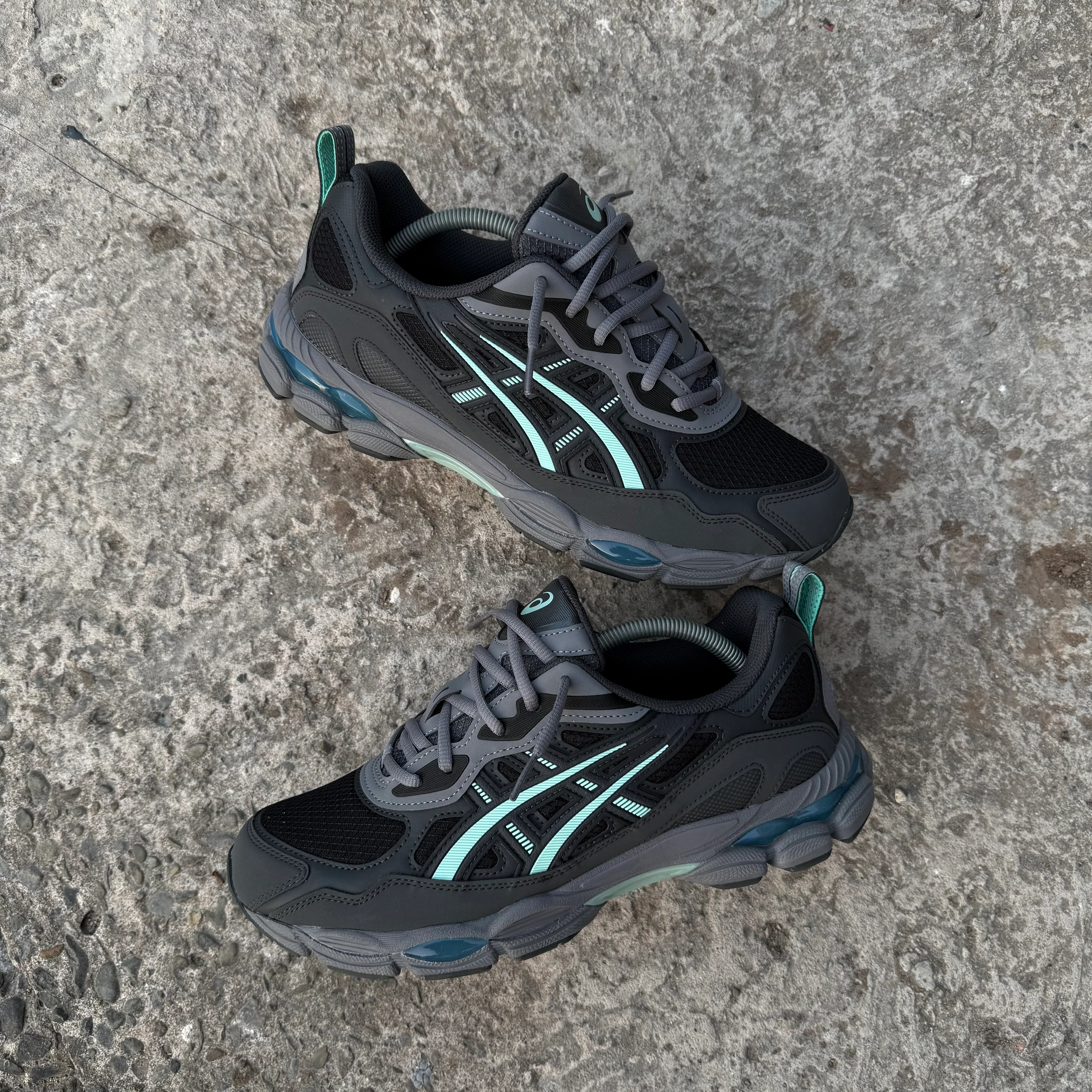 ASICS GEL NYC TRAINER RGD - ICE GREEN / GREY - Image 3