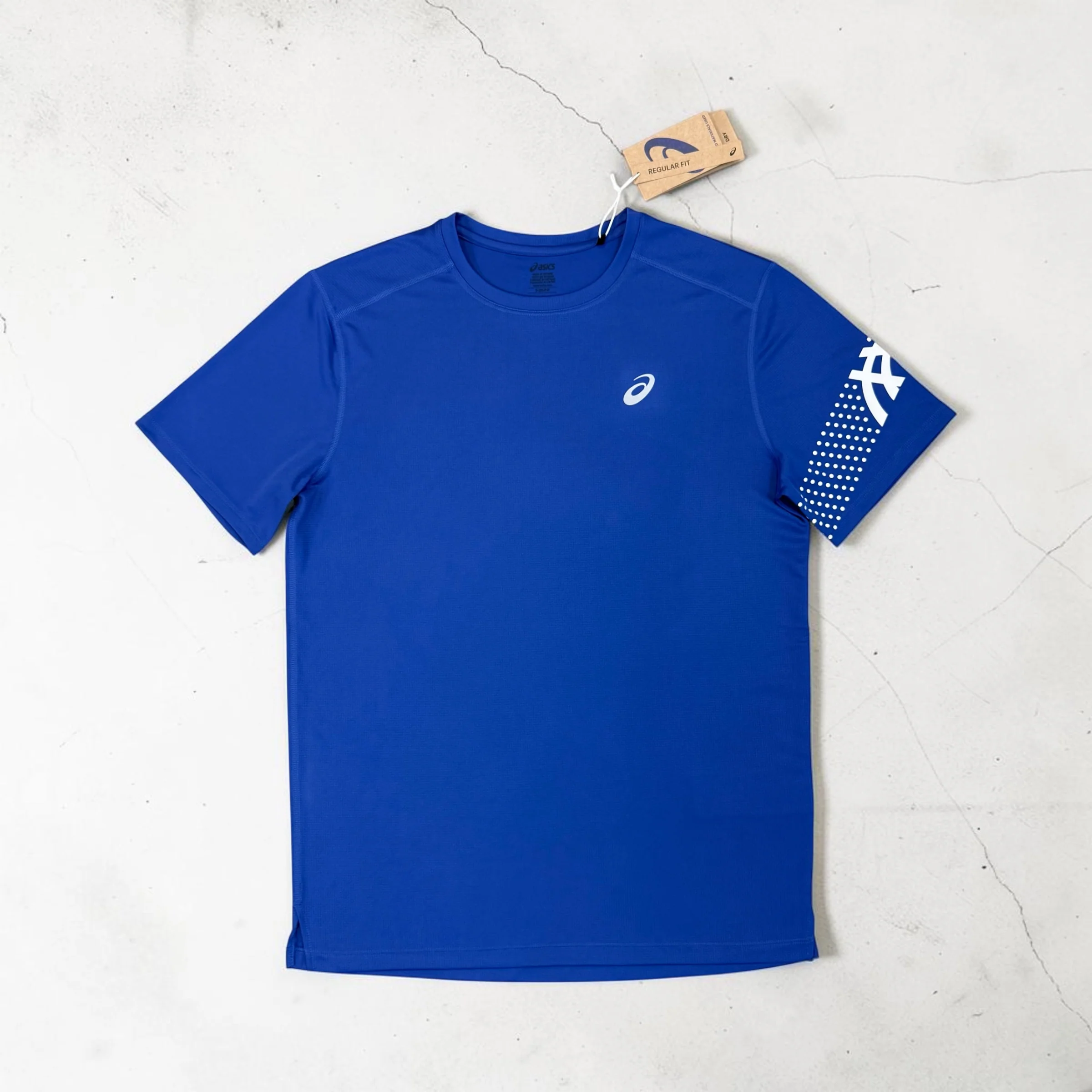 ASICS ICON T-SHIRT AND SHORTS SET - COBALT - Image 3