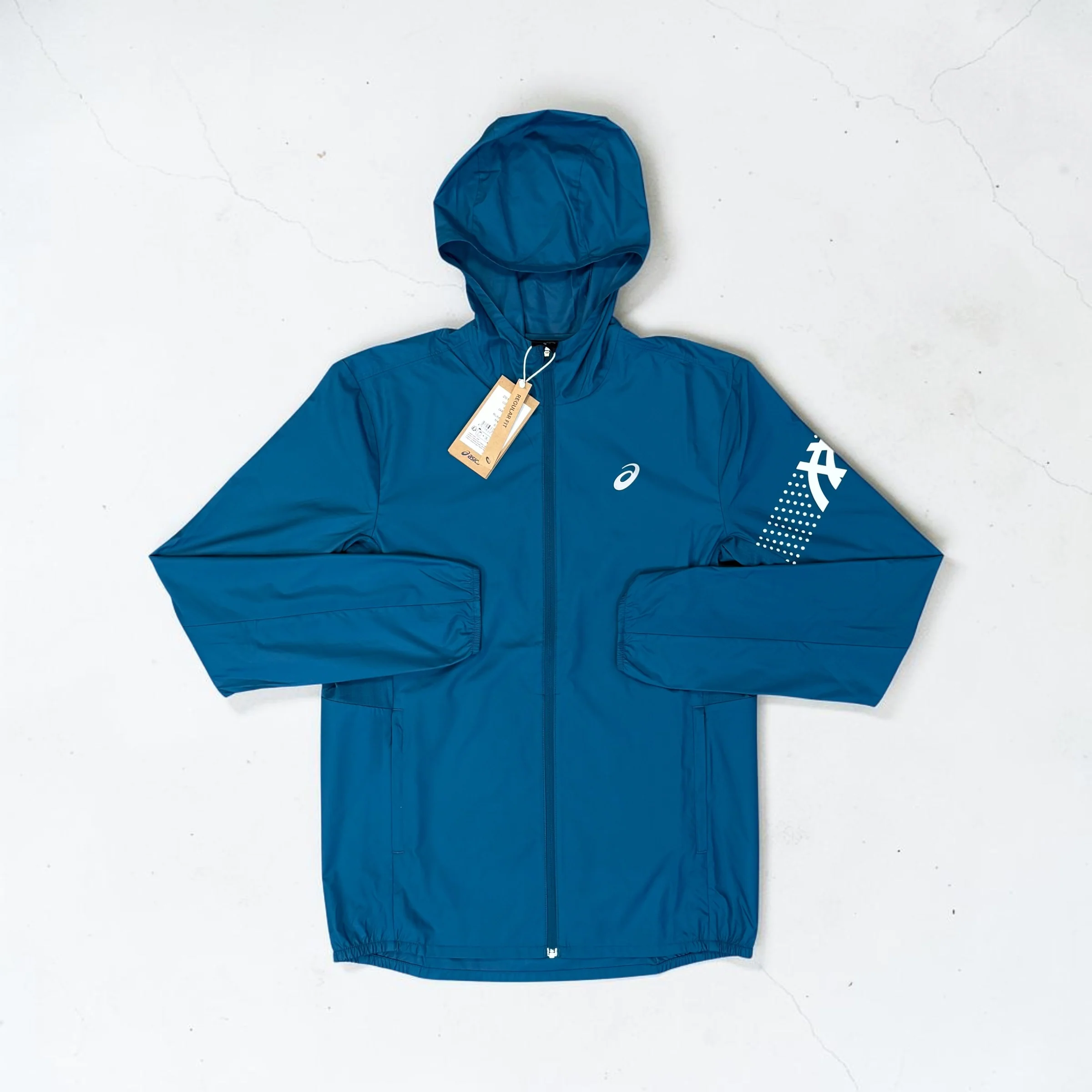 ASICS ICON WINDRUNNER JACKET - BLUE TEAL