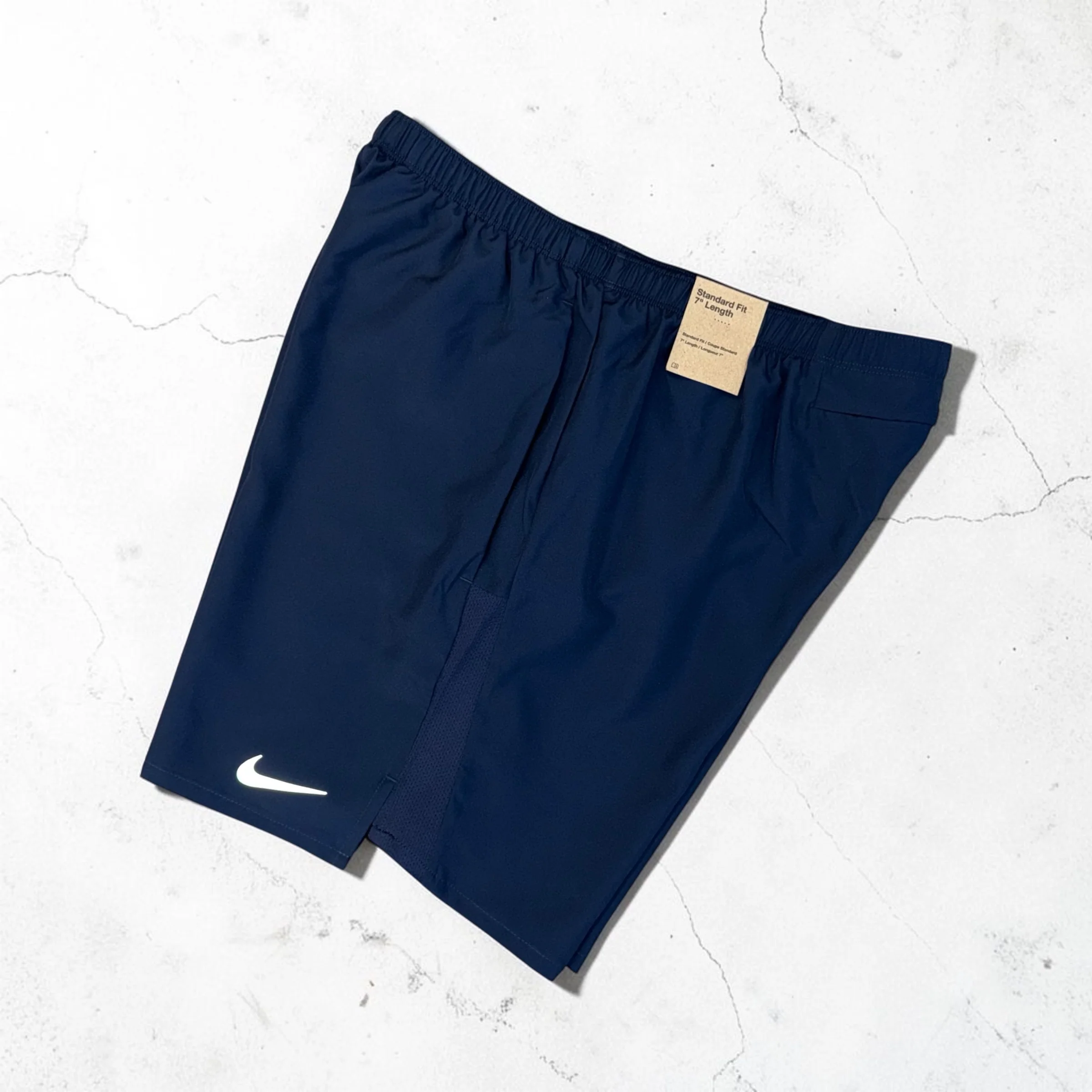 NIKE CHALLENGER DRI-FIT SHORTS 7” - NAVY BLUE