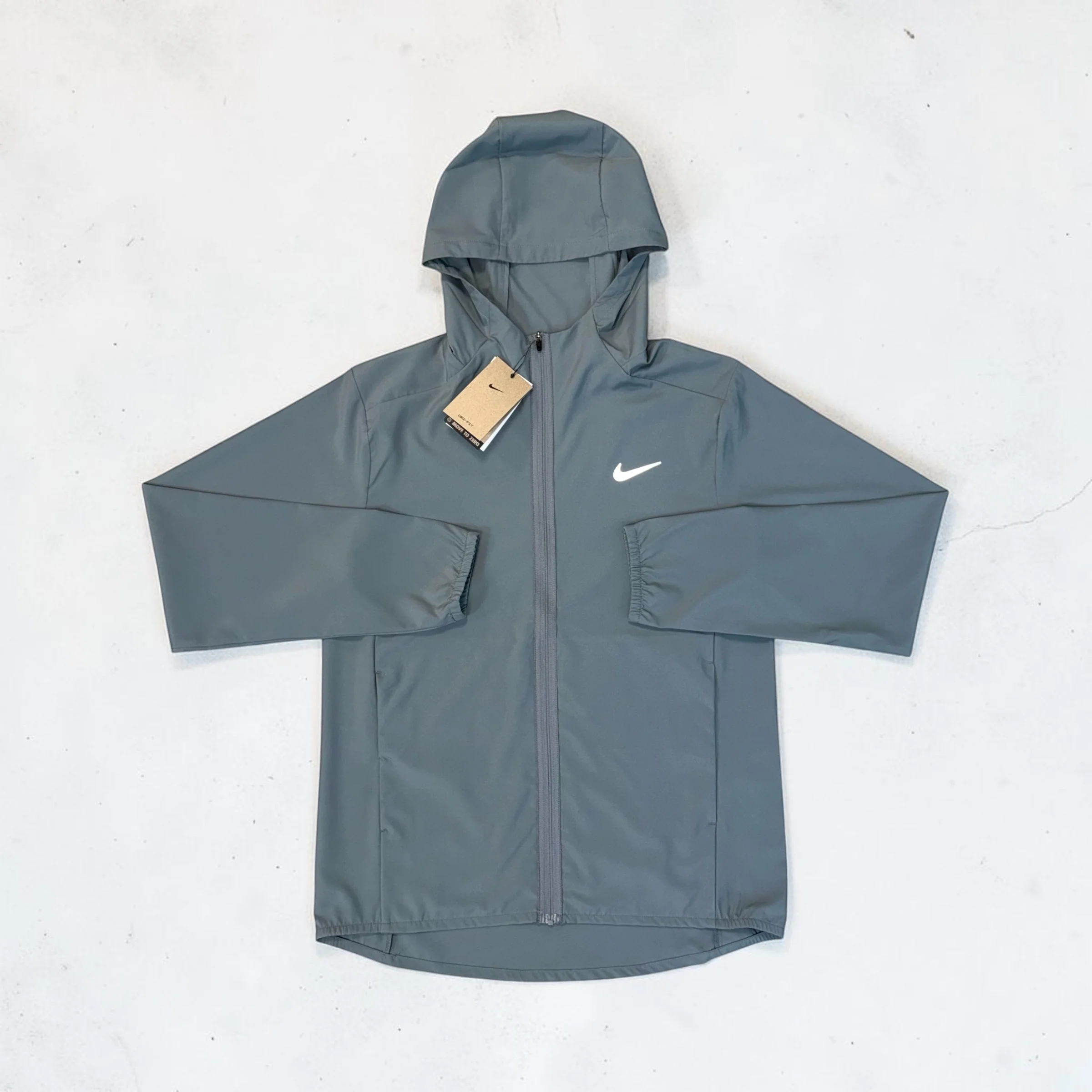 NIKE FORM DRI-FIT WINDRUNNER JACKET - GREY