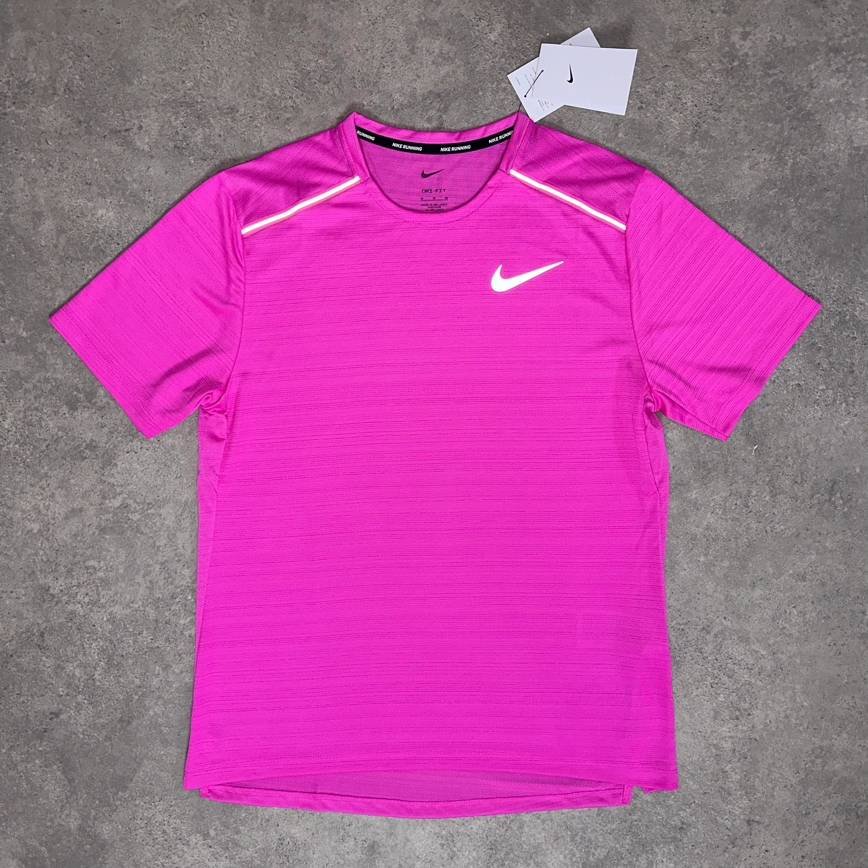 NIKE MILER 1.0 SET - HYPER PINK / BLACK - Image 3