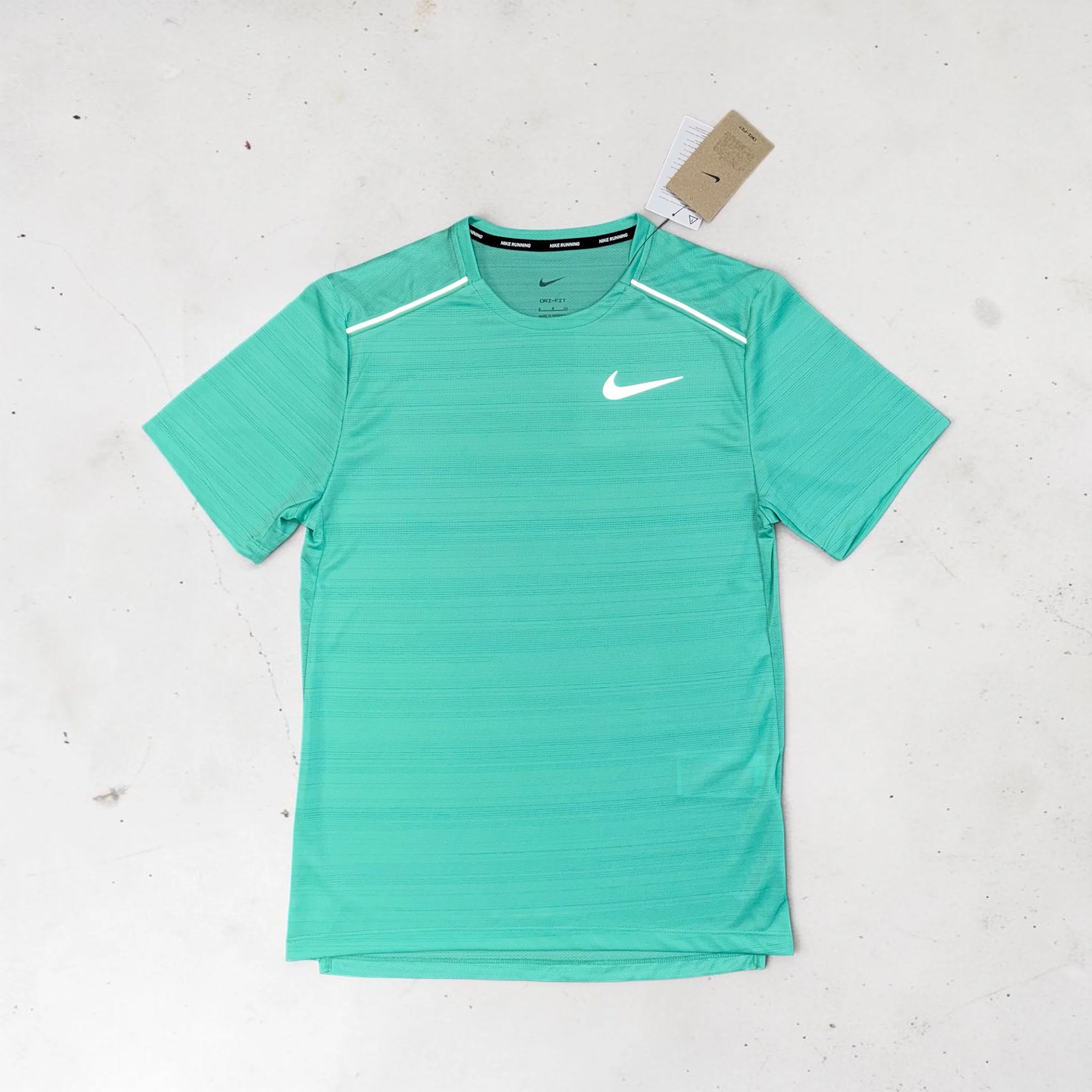 NIKE MILER 1.0 T SHIRT - FRESH MINT