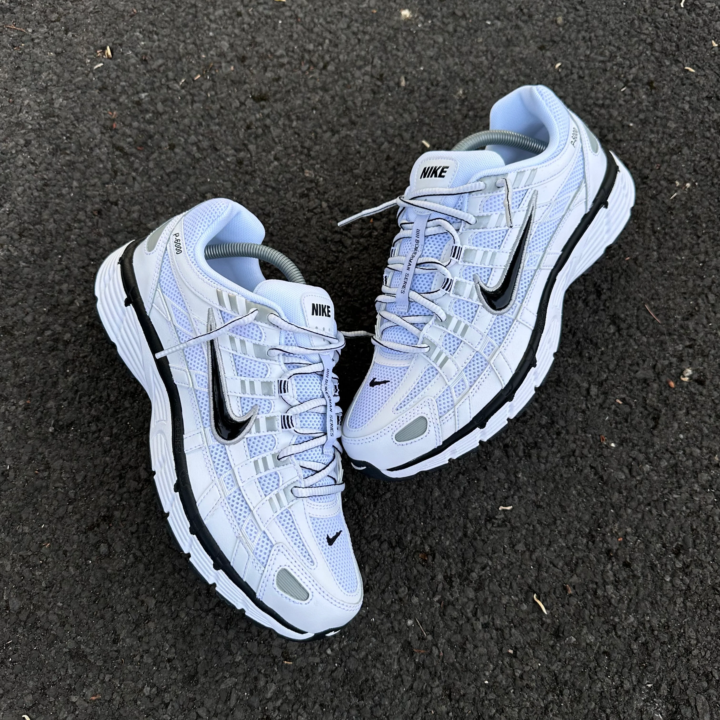 NIKE P-6000 - ICE WHITE / BLACK METALLIC SILVER - Image 2