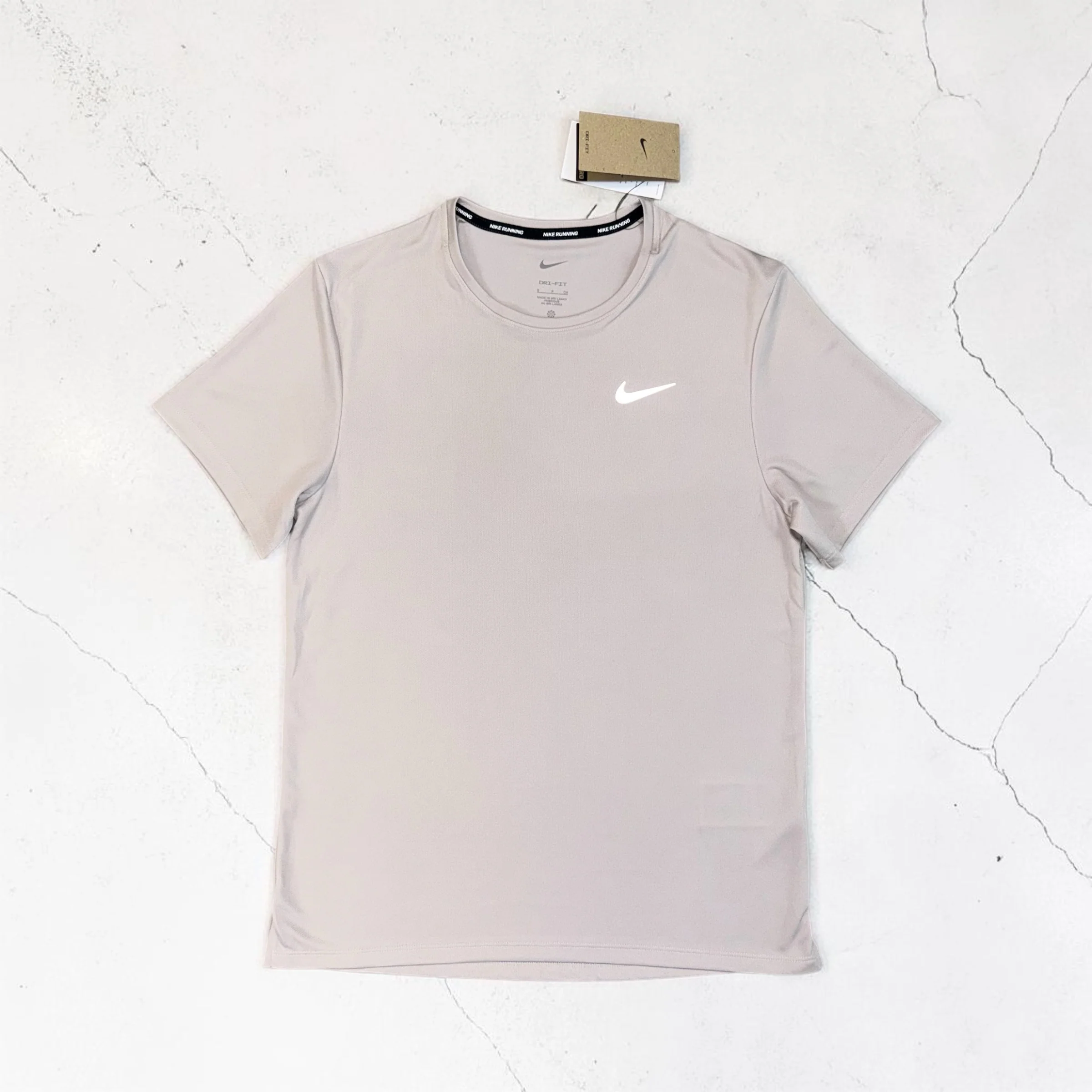 NIKE MILER AND CHALLENGER SHORTS SET - BEIGE - Image 2